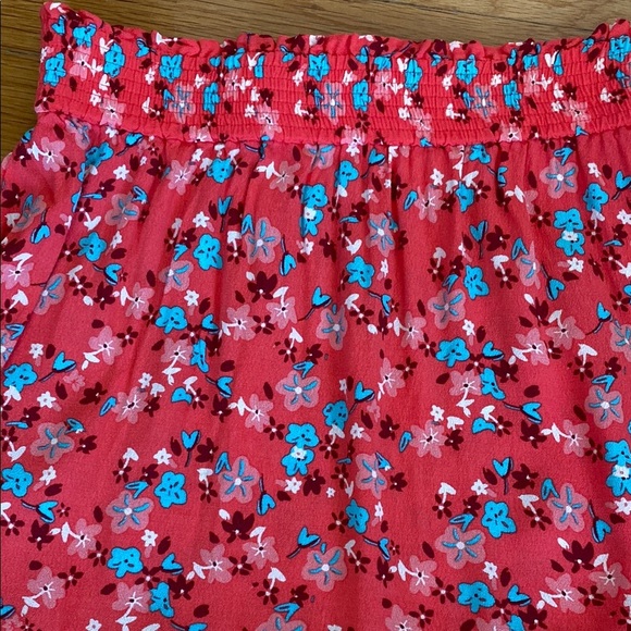Floral Red Skirt - Picture 2 of 5